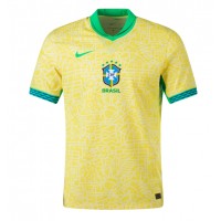 Camiseta Brasil Primera Equipación Replica Copa America 2024 mangas cortas